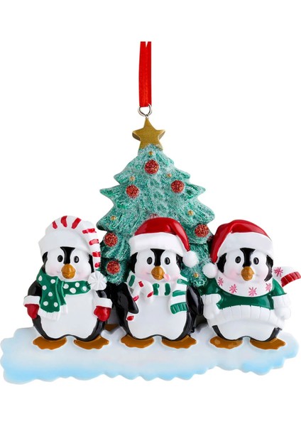 E 1 Adet Reçine Sevimli Penguen Aile Kolye Noel Yılbaşı Ağacı Süsleme Damla Süsler Hediye 2022 Yeni Yıl Partisi Ev Dekor Için (Yurt Dışından) fırsatları