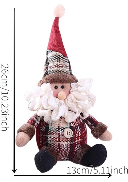 C--Kardan Adam 2023 Sevimli Noel Noel Baba Kardan Adam Geyik Bebek Dekorasyon Hediye Bebek Yılbaşı Ağacı Asılı Süsleme Yeni Yıl Noel Ev Dekorasyonu (Yurt Dışından)