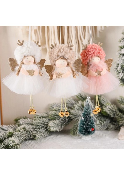 K-3 2022 Noel Melek Bebek Merry Christmas Dekor Ev Için Noel Ağacı Süsleme Noel Noel Ağacı Dekor 2023 Yeni Yıl Dekor (Yurt Dışından)
