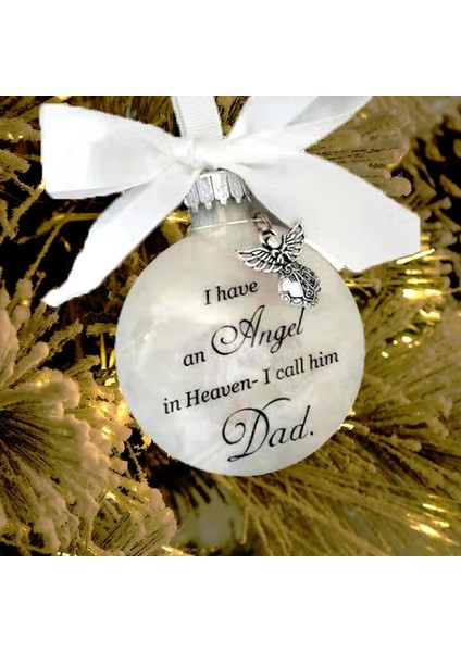 24-Anne Kuş Noel Melek Topları "cennette Bir Meleğim Var" Noel Ağacı Süslemeleri Navidad Noel Ev Dekor 2023 Yeni Yıl Süsleri (Yurt Dışından) fiyatları