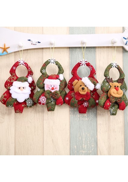 Noel Baba Noel Süslemeleri Ev Için Güzel Yüzü Olmayan Bebek Asılı Kolye Noel Ağacı Dıy Dekor Süsler Noel Yeni Yıl Hediyeleri Çocuklar (Yurt Dışından)