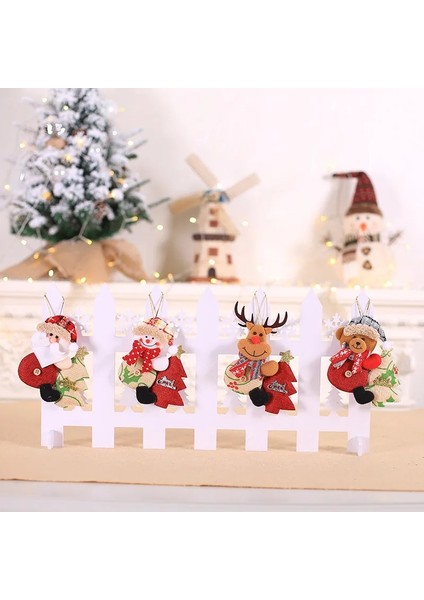 Noel Baba Noel Süslemeleri Ev Için Güzel Yüzü Olmayan Bebek Asılı Kolye Noel Ağacı Dıy Dekor Süsler Noel Yeni Yıl Hediyeleri Çocuklar (Yurt Dışından)