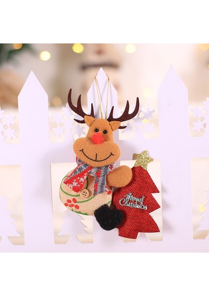 Noel Baba Noel Süslemeleri Ev Için Güzel Yüzü Olmayan Bebek Asılı Kolye Noel Ağacı Dıy Dekor Süsler Noel Yeni Yıl Hediyeleri Çocuklar (Yurt Dışından)