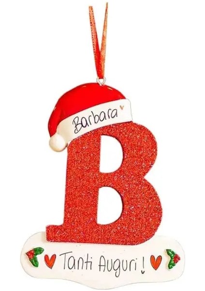 Dıy - B Noel Ağacı Dekorasyon Mektup Kolye 26 Harfler Ev Tatil Akrilik Dıy Kolye Noel 2022 Yeni Yıl Dekor Süs Navidad (Yurt Dışından)