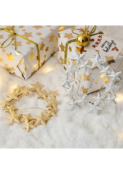 Gümüş Ağacı Noel Geyik Kolye Altın Gümüş Boyalı Noel Ağacı Damla Süsler Süslemeleri Ev Çocuk Oyuncakları Hediye Için Noel Yeni Yıl 2023 (Yurt Dışından)