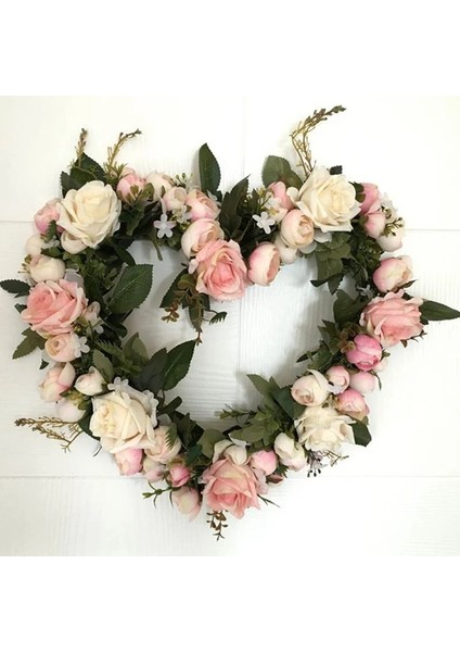 10 Adet B01 Noel Dekorasyon Doğal Rattan Çelenk Sahte Suni Çam Kozalağı Yuvarlak Kalp Yıldız Düğün Çelenk Garland Ev Dıy El Sanatları Dekor (Yurt Dışından) indirimleri