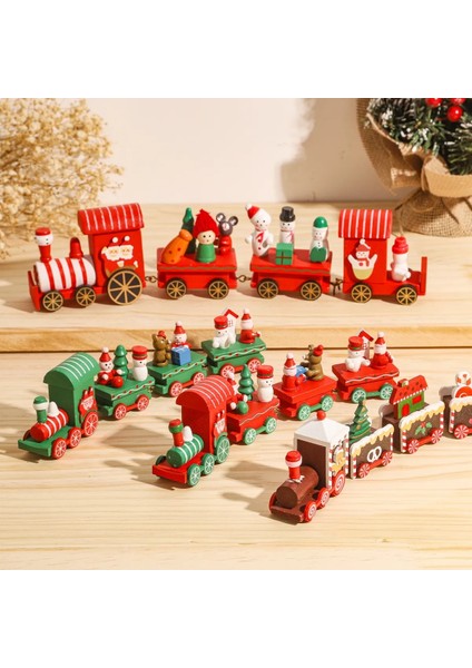 Ahşap Tren 15 Ahşap/plastik Tren Noel Süsleme Ev Için Merry Christmas Dekorasyonu 2023 Noel Hediyeleri Noel Natal Navidad Yeni Yıl 2024 (Yurt Dışından) fırsatları