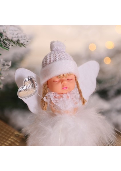 Kar Tanesi Melek 2 Yeni Yıl 2023 Son Noel Melek Kız Bebekler Noel Ağacı Süsleme Noel Deco Ev Navidad Için Noel Dekorasyon 2022 Çocuk Hediye (Yurt Dışından) modelleri