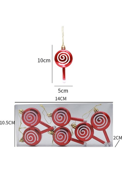 Kırmızı Lolipop Noel Ağacı Kolye Elk Kardan Adam Şeker Kutulu Set Noel Hediyeleri Ev Için Noel Dekorasyon 2022 Yeni Yıl Noel Navidad Dekor (Yurt Dışından) fiyatları