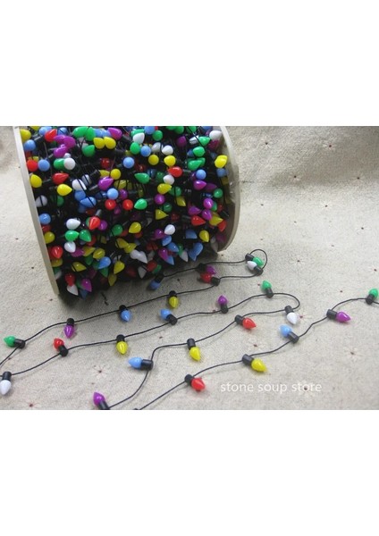 101 Kaplama Gümüş Kapak Örnekleri 2 Metre 2/50M Renkli Mini Plastik Dize Işıklar Işık Değil Lamba Diy Noel Ağacı Dekorasyonu Necklase Sanat Zanaat 9 Stilleri (Yurt Dışından) fırsatları