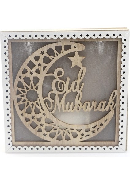14 Ay Bayram 2022 Ramazan Kareem Dekorasyon Eid Mubarak Ay Yıldız LED Işıklar Decormubarak Müslüman Islam Festivali Parti Dıy Süslemeleri (Yurt Dışından)