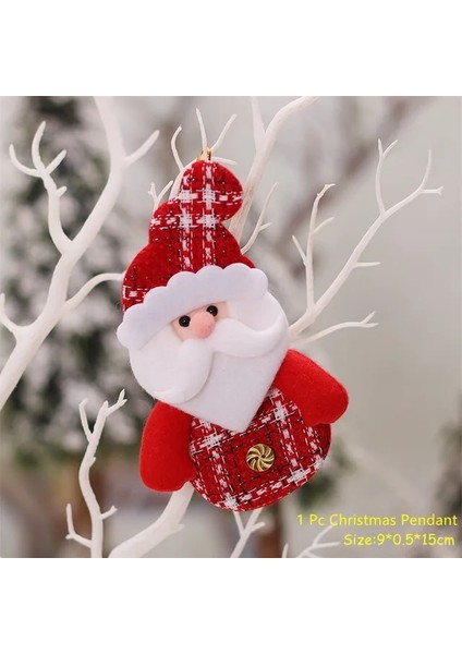 644 - Noel Baba Noel Peluş Noel Baba Kardan Adam Elk Melek Bebek Noel Navidad Ağacı Süsler Ev Için Noel Süslemeleri Yeni Yıl Hediyeleri Oyuncak (Yurt Dışından) fiyatları