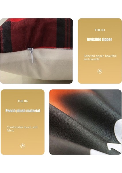 16 45-45 cm Noel Süslemeleri Noel Minder Örtüsü Noel Baba Yastık Kılıfı Kanepe Yastık Kılıfı Ev Dekor Için Yeni Yıl Navidad 2023 45*45 cm (Yurt Dışından) indirimleri