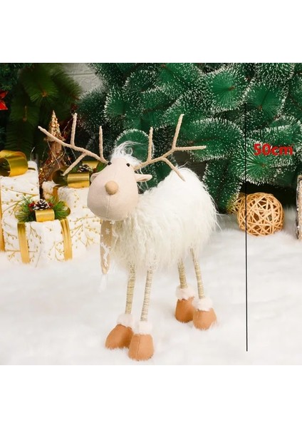 425 Elk Noel Partisi Dekorasyon Bebek Noel Dekorasyon Ağacı Noel Baba Kardan Adam Oyuncaklar Figürler Decorazioni (Yurt Dışından)