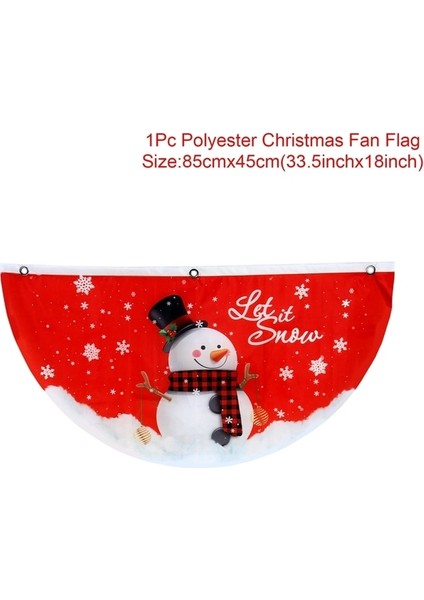 Fan Bayrağı 1 Merry Christmas Asılı Bayrak Noel Süslemeleri Ev Kapı Noel Süsleri Noel Hediyeleri Navidad Dekor 2023 Yeni Yıl (Yurt Dışından)