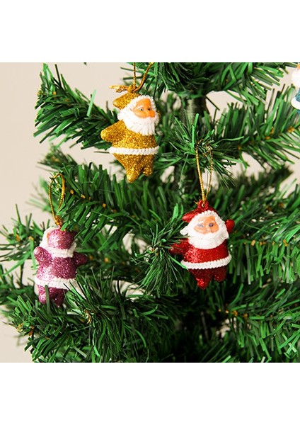 6 Adet 6 Adet/grup Karışık Noel Baba Bebekler Pentantlar Noel Ağacı Ev Yeni Yıl Hediyeleri Için Süslemeleri Asın Mutlu Yeni Yıl Süsler (Yurt Dışından) fırsatları