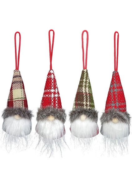 B Noel Yüzü Olmayan Yaşlı Adam Noel Ağacı Asılı Süsler El Yapımı Peluş Gnome Santa Bebek Yılbaşı Ağacı Dekorasyon Noel Hediyesi (Yurt Dışından) modelleri