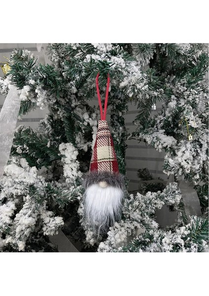 B Noel Yüzü Olmayan Yaşlı Adam Noel Ağacı Asılı Süsler El Yapımı Peluş Gnome Santa Bebek Yılbaşı Ağacı Dekorasyon Noel Hediyesi (Yurt Dışından) indirimleri