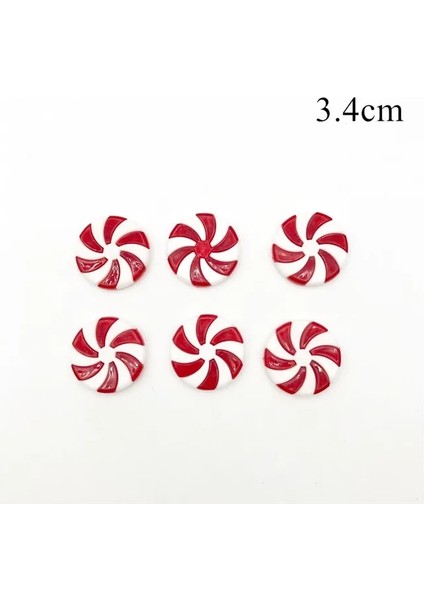 3.4 cm 10 Adet 10 Adet Plastik Noel Kırmızı Beyaz Şeker Kamışı Zanaat Noel Dekorasyon Ev Için Koltuk Değnekleri Noel Ağacı Süsler Dıy Yeni Yıl (Yurt Dışından)