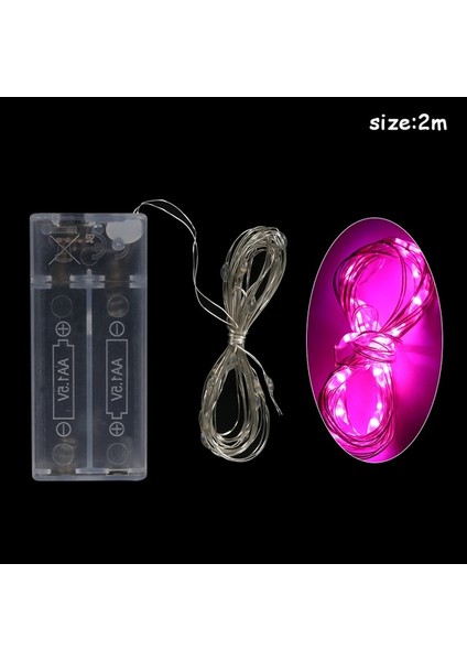 Stil K 2m Noel Baba Noel Ağacı LED Dize Işıklar Çelenk Kar Taneleri Noel Dekorasyon Ev Peri Işık Yeni Yıl Noel Dekor Için (Yurt Dışından)