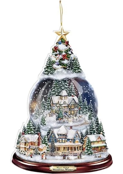 F Noel Akrilik Kardan Adam Noel Ağacı Kardan Adam Askı Süsleri Akrilik Çiftlik Evi Süslemeleri Hediye Etiketleri Kişiselleştirilmiş Kolye (Yurt Dışından)