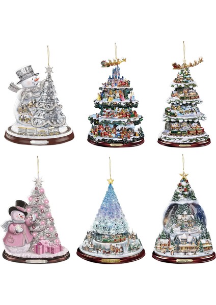 F Noel Akrilik Kardan Adam Noel Ağacı Kardan Adam Askı Süsleri Akrilik Çiftlik Evi Süslemeleri Hediye Etiketleri Kişiselleştirilmiş Kolye (Yurt Dışından)