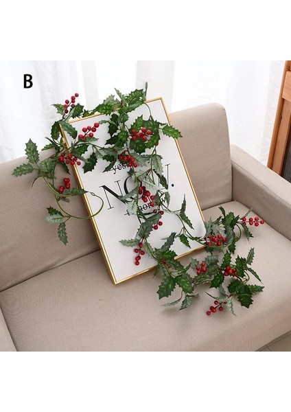 200 cm Noel Rattan 200 cm Noel Rattan Çelenk Noel Ağacı Rattan Asılı Süsleme Ev Duvar Dekoru Yenı Yıl Düğün Parti Malzemeleri (Yurt Dışından)