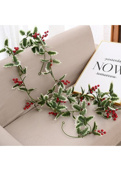 200 cm Noel Rattan 200 cm Noel Rattan Çelenk Noel Ağacı Rattan Asılı Süsleme Ev Duvar Dekoru Yenı Yıl Düğün Parti Malzemeleri (Yurt Dışından)