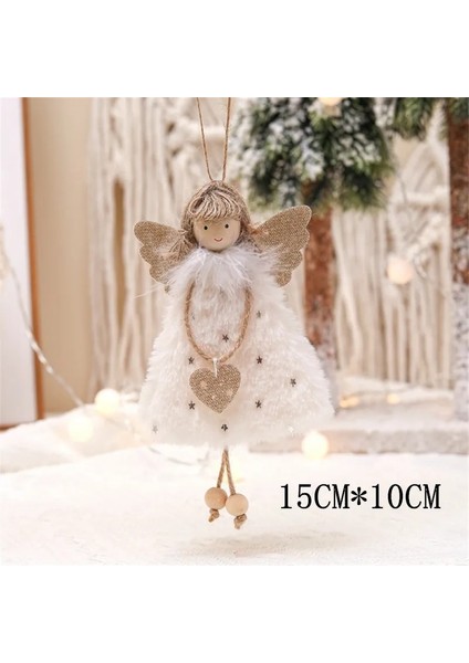 Derin Safir Noel Melek Bebek Kolye Navidad Yeni Yıl Ev Için Noel Şapka Dekorasyon Çocuklar Hediyeler Noel Ağacı Dekorasyon Natal Noel (Yurt Dışından) indirimleri