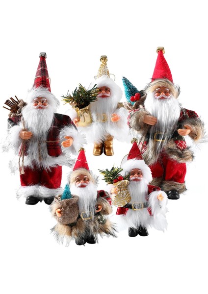 Ağaç Tarzı Büyük Peluş Sevimli Noel Baba Bebek Noel Dekorasyon Noel Ağacı Süsleme Masaüstü Navidad Noel Arifesi Hediye Noel Yeni Yıl 2023 Doğum (Yurt Dışından)