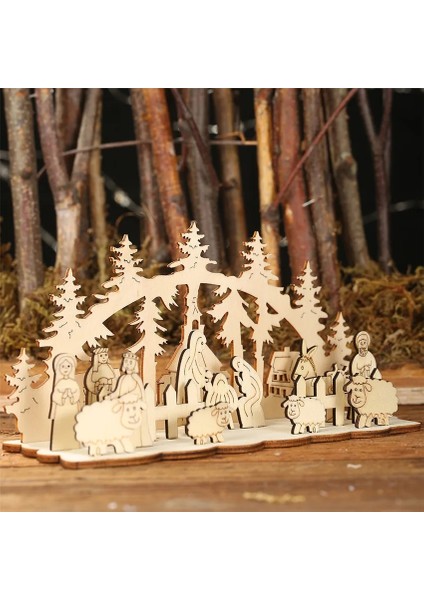 2 Adet D Yeni Yıl 2023 Doğal Noel Ahşap El Sanatları Yılbaşı Ağacı Süsleme Ahşap Kolye Dekorasyon Noel Decora Adornos De Navidad 2022 Hediye (Yurt Dışından) fırsatları