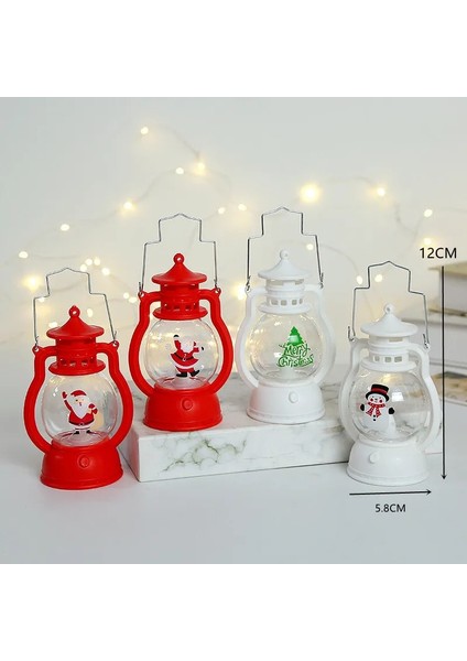 Elk Navidad Mutlu Noel Dekor Ev Için Noel Baba Kardan Adam Fener Işıkları Noel Ağacı Süsleri Noel Hediyeleri Yeni Yıl 2023 Noel (Yurt Dışından)