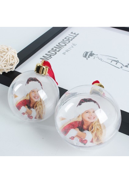 Kar Tanesi Şeffaf Noel Topu Yuvarlak Beş Yıldızlı Fotoğraf Çerçevesi Kolye Noel Ağacı Asılı Top Resim Tutucu Noel Ağacı Süsleri (Yurt Dışından) indirimleri
