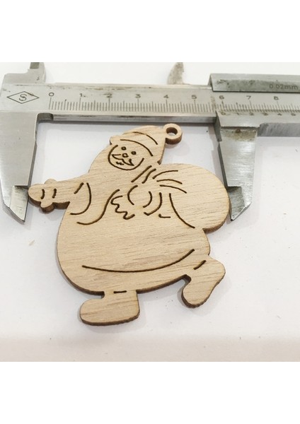 H 10 Adet Ahşap Melek Şekli Kesikler El Sanatları Boş Ahşap Askı Süsleri Sicim ile Yılbaşı Ağacı Dekorasyonu Için (Yurt Dışından) indirimleri