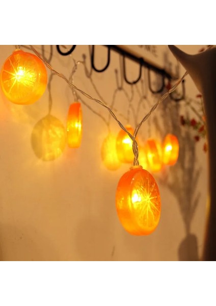 Sarı 4.5m 30LEDS Battey Noel Dekorasyonu Limon Işık Dize LED Çelenk Işık Kapalı Kullanım Pil/usb Tatil Peri Işıkları Düğün Yeni Yıl Için (Yurt Dışından) modelleri
