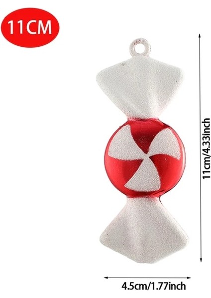 Resim Olarak 1 Adet Noel Asılı Şeker Topları Kırmızı Beyaz Şeker Kamışı Kolye Ev Partisi Noel Ağacı Süslemeleri Noel Navidad Yeni Yıl 2023 (Yurt Dışından) fiyatları