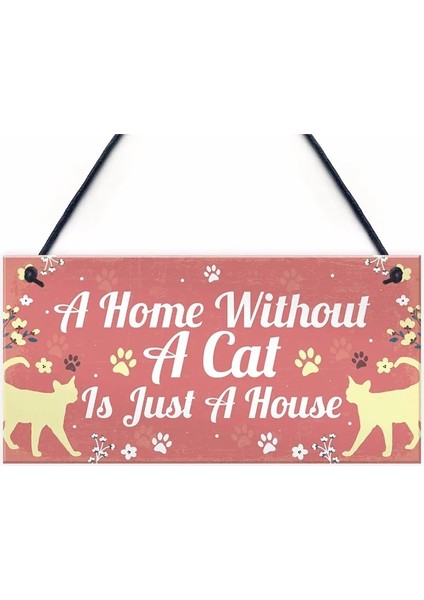 Stil 7 Kedi Plaketler Ahşap Hayvan Çıkartmaları Asılı Burcu Pencere Kapı Duvar Dekor Ev Bahçe Yard Ahşap Plakalar Noel Dekorasyon (Yurt Dışından)