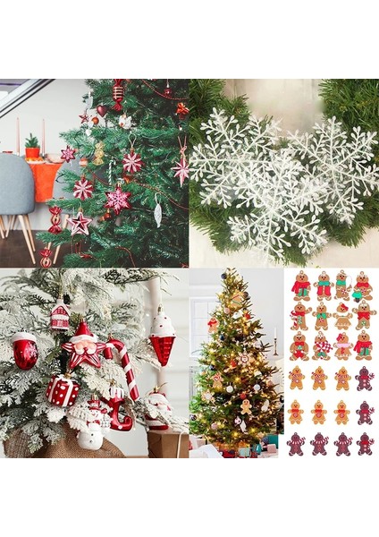 1 Adet Süs Beyaz Kar Tanesi Noel Ağacı Kar Taneleri Asılı Noel Ağacı Dekorasyon Kar Taneleri Noel Ev Pencere Dekor Navidad Noel (Yurt Dışından)