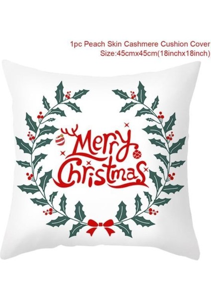 128-23 45 cm Noel Minder Örtüsü Navidad Merry Christmas Süslemeleri Ev 2022 Noel Noel Noel Süsleri Yeni Yıl Hediyeleri 2023 (Yurt Dışından)