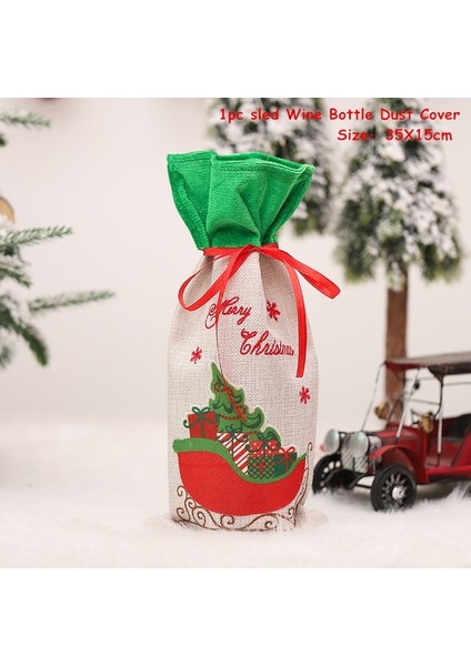 197--KIZAK-2023 Yeni Yıl Hediyesi Son Gnome Meçhul Şarap Şişesi Kapağı Noel Noel Süslemeleri Ev Için Navidad 2022 Yemeği Masa Süsü (Yurt Dışından)