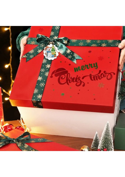 T 100 Adet Merry Christmas Etiketleri Kraft Kağıt Kartı Hediye Etiketi Halat Noel Ağacı Askı Süsleri Noel Yeni Yıl 2023 Dekorasyon (Yurt Dışından)