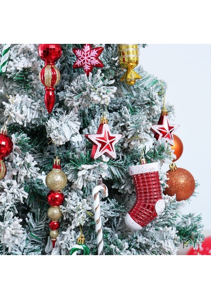 Stil 1 3/6 Adet Noel Ağacı Mini Şeker Kamışı Asılı Tatil Parti Süsleme Dıy Dekor Sevimli Parti Süslemeleri Hediyeler Ev Gereçleri (Yurt Dışından)