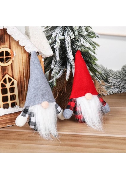 347 - Beyaz Melek Yeni Yıl 2023 Hediyeleri Noel Kayak Noel Baba Cüceler Bebekler Noel Oyuncakları Ev Için Noel Süslemeleri Navidad 2022 Doğum Süsleri (Yurt Dışından)