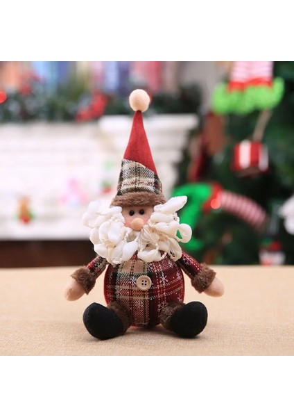 Kardan Adam Kardan Adam Bebek Mutlu Noel Dekor Ev Masa Için 2023 Elk Bebek Noel Süsleri Noel Baba Navidad Hediye Mutlu Yeni Yıl 2024 (Yurt Dışından)