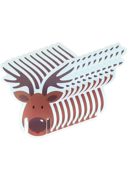 C-10 Adet 10 Adet/takım Noel Fincan Kartı Noel Süslemeleri Ev Için 2022 Noel Baba Şapkası Şarap Bardağı Dekor Süsler Navidad Noel Yeni Yıl 2023 (Yurt Dışından)