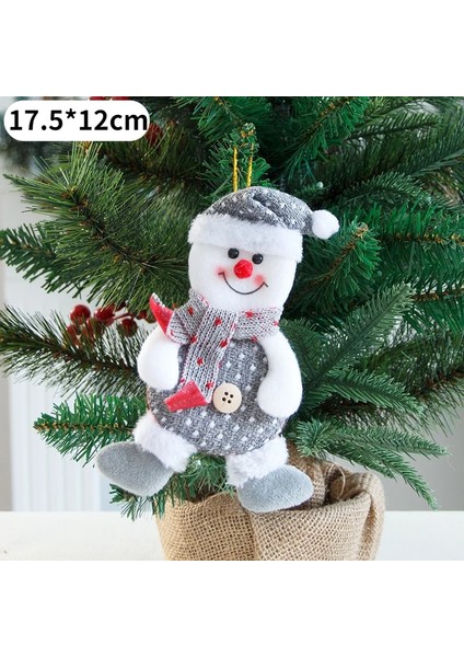 B Kardan Adam 2022NOEL Süsler Dıy Noel Hediyesi Noel Baba Kardan Adam Ağacı Kolye Bebek Ev Için Mutlu Yeni Yıl Süslemeleri Asın Noel Natal (Yurt Dışından) fırsatları