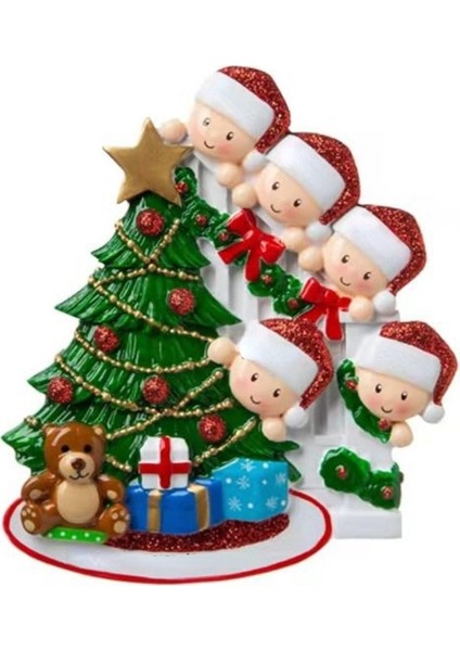 E5 Video Açıklamasına Dikkatlice Bakın Noel Asılı Kolye Aile Dıy Adı Nimet Yeni Yıl Noel Ağacı Damla Süsleme Dekorasyon (Yurt Dışından)