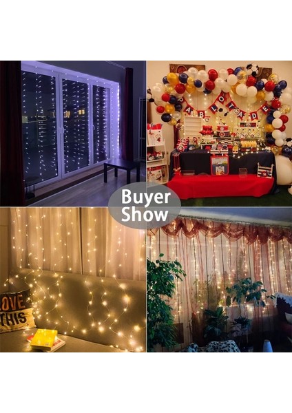 Soğuk Beyaz 3MX2M 200LED 3m Noel Işıkları LED Perde Çelenk Merry Christmas Süslemeleri Ev Yeni Yıl Hediyeleri Için Noel Navidad Düğün Parti Dekoru (Yurt Dışından) indirimleri