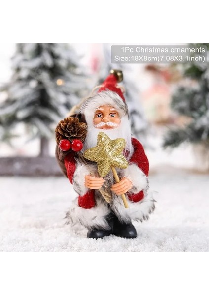 Stil 12 Yılbaşı Bebek Noel Baba Bebek Figürü Yılbaşı Ağacı Süsleri Noel Dekorasyonu Ev Masa 2022 Noel Hediyesi Yeni Yıl 2023 Navidad Noel Noel (Yurt Dışından)