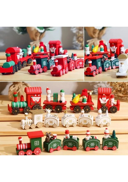 Ahşap Tren 11 Ahşap/plastik Tren Merry Christmas Süs Ev Için Noel Süslemeleri 2023 Noel Hediyeleri Noel Natal Navidad Yeni Yıl 2024 (Yurt Dışından) fırsatları